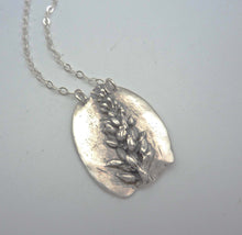 Load image into Gallery viewer, Lavender Relic Pendant, Fine Silver