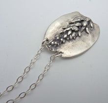 Load image into Gallery viewer, Lavender Relic Pendant, Fine Silver