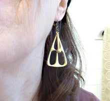 Load image into Gallery viewer, Mod Pendulum Earrings