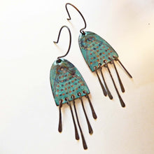 Load image into Gallery viewer, Eye of Providence Enamel Earrings