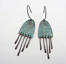 Load image into Gallery viewer, Eye of Providence Enamel Earrings