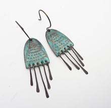 Load image into Gallery viewer, Eye of Providence Enamel Earrings