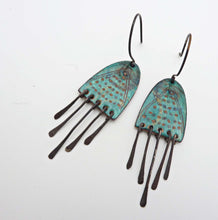 Load image into Gallery viewer, Eye of Providence Enamel Earrings