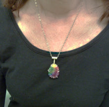 Load image into Gallery viewer, Rainbow Solar Quartz Pendant