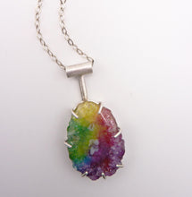 Load image into Gallery viewer, Rainbow Solar Quartz Pendant