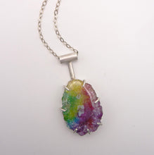 Load image into Gallery viewer, Rainbow Solar Quartz Pendant