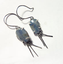 Load image into Gallery viewer, Sapphire Fringe Earrings