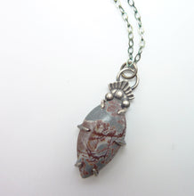 Load image into Gallery viewer, Evil Eye Rhyolite Pendant, Sonoran Dendritic Rhyolite Jasper