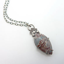 Load image into Gallery viewer, Evil Eye Rhyolite Pendant, Sonoran Dendritic Rhyolite Jasper