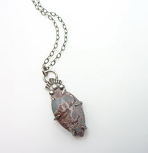 Load image into Gallery viewer, Evil Eye Rhyolite Pendant, Sonoran Dendritic Rhyolite Jasper