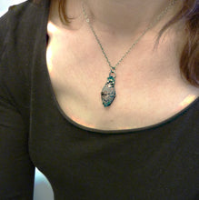 Load image into Gallery viewer, Evil Eye Rhyolite Pendant, Sonoran Dendritic Rhyolite Jasper