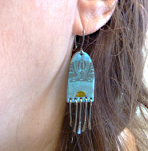 Load image into Gallery viewer, Sun Queen Enamel Earrings