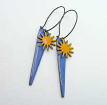 Load image into Gallery viewer, Sunbeam Sterling Hoop Earrings