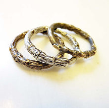 Load image into Gallery viewer, Twig Ring, Bronze or Sterling Silver