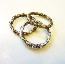Load image into Gallery viewer, Twig Ring, Bronze or Sterling Silver