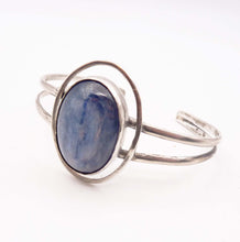 Load image into Gallery viewer, Luminous Kyanite Cuff Bracelet
