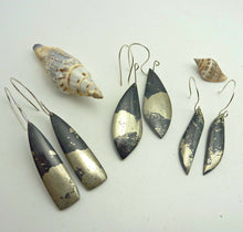 Load image into Gallery viewer, Apache Gold Petal Earrings
