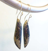 Load image into Gallery viewer, Apache Gold Curved Earrings
