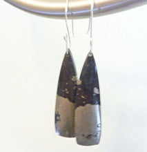 Load image into Gallery viewer, Apache Gold Long Triangle Earrings
