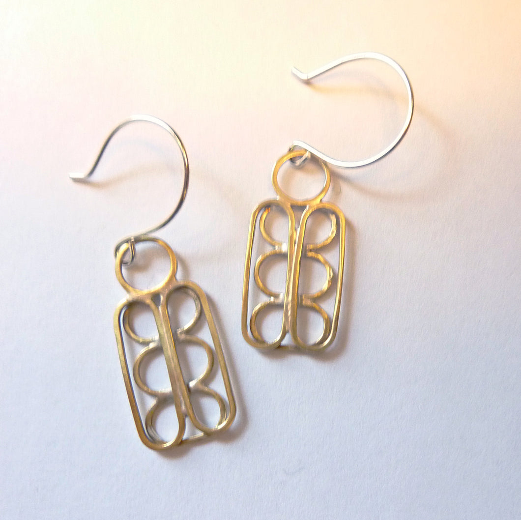 Modern Ovals Earrings