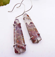 Load image into Gallery viewer, Lodolite Quartz Woodland Earrings
