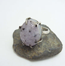 Load image into Gallery viewer, Brazilian Agate Druzy Ring
