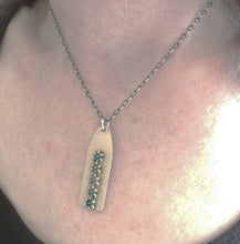 Load image into Gallery viewer, Jasmine Flower Brass Pendant Necklace
