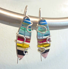 Load image into Gallery viewer, Surfite Rainbow Earrings, One-of-a-Kind
