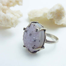 Load image into Gallery viewer, Brazilian Agate Druzy Ring
