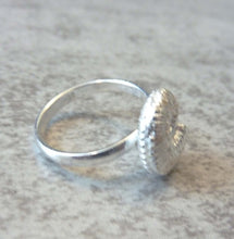 Load image into Gallery viewer, Ammonite Ring, Bronze or Sterling Silver
