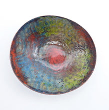 Load image into Gallery viewer, Rose Bowl, Enamel on Copper, OOAK
