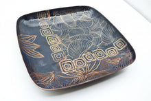 Load image into Gallery viewer, Tropicalia Dish, Enamel on Copper, OOAK
