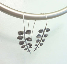 Load image into Gallery viewer, Olive Branch Earrings, Bronze or Sterling Silver Leaves
