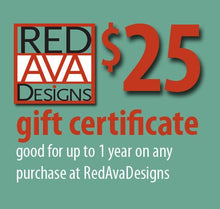 Load image into Gallery viewer, Gift Certificate (Any Value) for RedAvaDesigns
