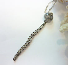 Load image into Gallery viewer, Tentacles Pendant, Octopus, Lace Agate Bead
